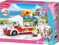 Фото - Конструктор Sluban Pizza Car M38-B0993D