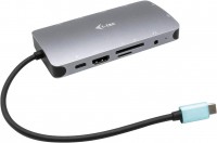 Фото - Картридер / USB-хаб i-Tec USB-C Travel Nano Dock HDMI/VGA with LAN + Power Delivery 100 W 