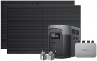 Фото - Зарядная станция EcoFlow DELTA Max 2000 + Microinverter 600W + 2SP400W 