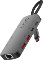 Фото - Картридер / USB-хаб LINQ 8in1 Pro Studio USB-C 10Gbps Multiport Hub with PD 