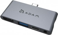 Фото - Картридер / USB-хаб ADAM Elements CASA Hub i4 USB 3.1 USB Type C 4 Port Hub 