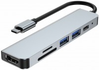 Фото - Картридер / USB-хаб Tech-Protect V4 6-in-1 