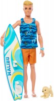 Фото - Кукла Barbie Beach Ken Surfer Malibu HPT50 