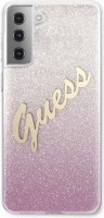 Фото - Чехол GUESS Glitter Gradient Script for Galaxy S21 Plus 