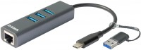 Картридер / USB-хаб D-Link DUB-2332 