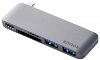 Фото - Картридер / USB-хаб Kanex iAdapt 5-in-1 USB-C Hub 
