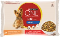 Фото - Корм для собак Purina ONE Adult Mini/Small Chicken/Beef 4 pcs 4 шт