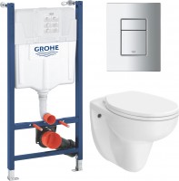 Фото - Инсталляция для туалета Grohe Solido Even UA38971966A WC 