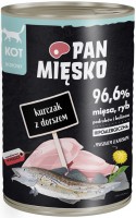 Фото - Корм для кошек PAN MIESKO Wet Food Adult Chicken with Cod  400 g