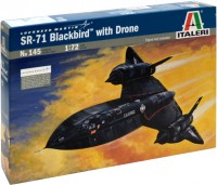 Фото - Сборная модель ITALERI SR-71 Black Bird (1:72) 