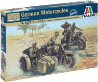 Фото - Сборная модель ITALERI German Motorcycles (1:72) 