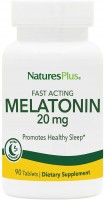 Фото - Аминокислоты Natures Plus Melatonin 20 mg 90 tab 
