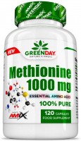 Фото - Аминокислоты Amix Green Day L-Methionine 1000 mg 120 cap