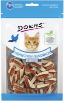 Фото - Корм для кошек Dokas Chicken Sandwich with Fish 70 g 