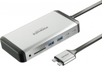 Фото - Картридер / USB-хаб Promate VersaHub-MST