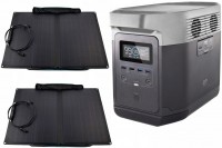 Фото - Зарядная станция EcoFlow DELTA 1300 + 2SP110W 