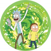 Фото - Коврик для мышки ABYstyle Rick and Morty - Portal 