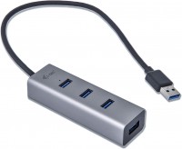 Фото - Картридер / USB-хаб i-Tec USB-C Metal HUB 4 Port 