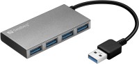 Фото - Картридер / USB-хаб Sandberg USB 3.0 Pocket Hub 4 Ports 