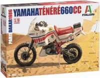 Фото - Сборная модель ITALERI Yamaha Tenere 660cc Paris Dakar 1986 (1:9) 