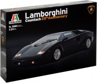 Фото - Сборная модель ITALERI Lamborghini Countach 25th Anniversary (1:24) 