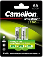 Фото - Аккумулятор / батарейка Camelion Always Ready 2xAA 2500 mAh