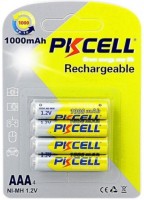 Фото - Аккумулятор / батарейка Pkcell  4xAAA 1000 mAh