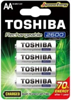 Фото - Аккумулятор / батарейка Toshiba  4xAA 2600 mAh