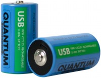 Фото - Аккумулятор / батарейка Quantum 2xD 5200 mAh USB Type-C 