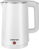Фото - Электрочайник Liberton LEK-6824 1500 Вт 1.8 л  белый
