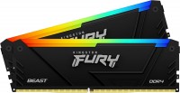 Фото - Оперативная память Kingston Fury Beast DDR4 RGB 2x8Gb KF436C17BB2AK2/16