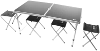 Фото - Туристическая мебель Axxis Folding Metal Table + 4 Chairs