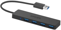 Фото - Картридер / USB-хаб ANKER Ultra Slim 4-Port USB 3.0 Data Hub 