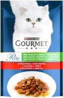 Фото - Корм для кошек Gourmet Perle Mini Fillets Beef 85 g 