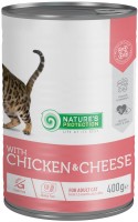 Фото - Корм для кошек Natures Protection Adult Canned Chicken/Cheese  400 g