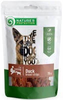 Фото - Корм для собак Natures Protection Snack Duck Breast Strips 75 g 