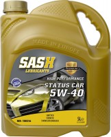 Фото - Моторное масло Sash Status Car 5W-40 5 л