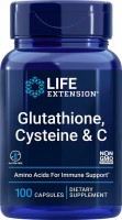 Фото - Аминокислоты Life Extension Glutathione Cysteine and C 100 cap 