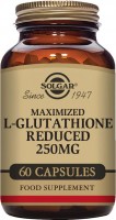 Фото - Аминокислоты SOLGAR Maximized Reduced L-Glutathione 250 mg 60 cap 