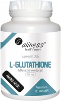 Фото - Аминокислоты Aliness L-Glutathione 500 mg 100 cap 