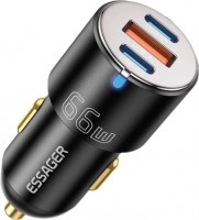 Фото - Зарядное устройство Essager City 2USB C + USB A 60W 