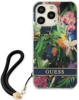 Фото - Чехол GUESS Flower Strap for iPhone 13 Pro Max 