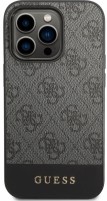 Фото - Чехол GUESS Stripe Metal Logo Hard for iPhone 14 Pro 