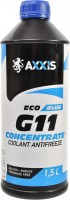 Фото - Охлаждающая жидкость Axxis Blue G11 ECO Concentrate 1.5 л