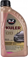 Фото - Охлаждающая жидкость K2 Kuler G13 -35C Pink 1 л