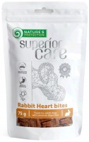 Фото - Корм для собак Natures Protection Superior Care Snack Rabbit Heart Bites 75 g 