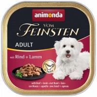 Фото - Корм для собак Animonda Vom Feinsten Adult Beef/Lamb 150 g 1 шт