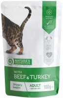 Фото - Корм для кошек Natures Protection Urinary Health Pouch Beef/Turkey 100 g 
