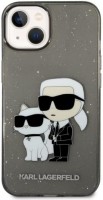 Фото - Чехол Karl Lagerfeld Glitter Karl's and Choupette for iPhone 14 