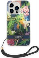 Фото - Чехол GUESS Flower Strap for iPhone 14 Pro 